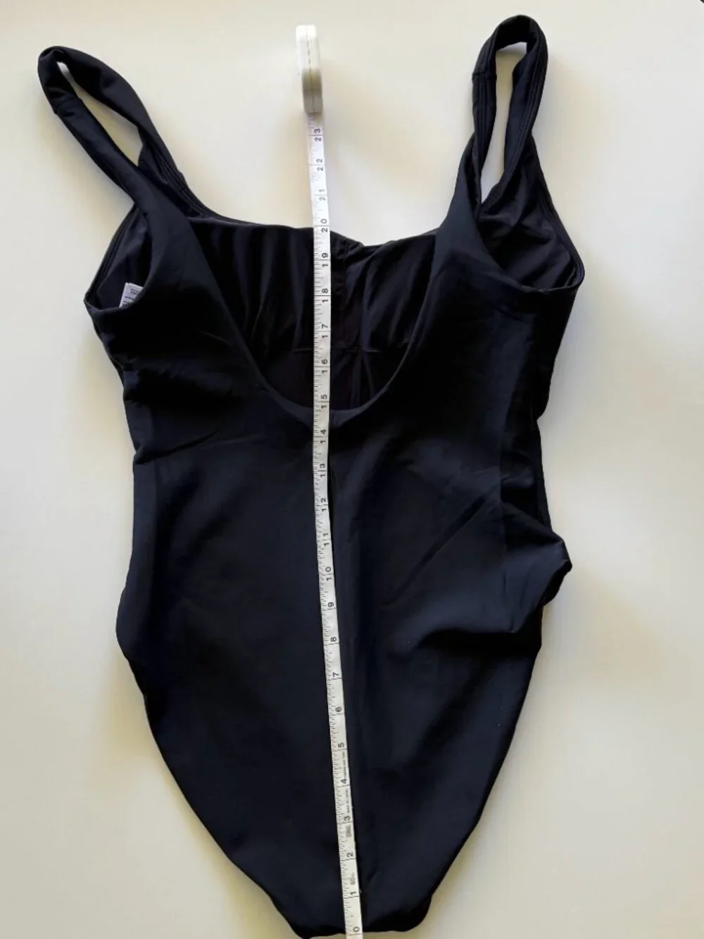 J. Crew Black One-Piece Swimsuit